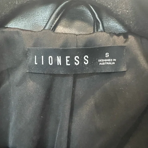 Princess Polly Vegan Leather Jacket - Picture 4 of 4